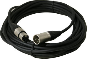 DMX control cable (per 10m)